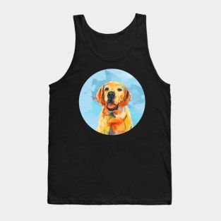 Man's Best Friend, Labrador Illustration Tank Top